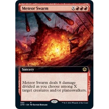 Image for Meteor Swarm (Extended Art) (380) (AFR) - Magic: The Gathering