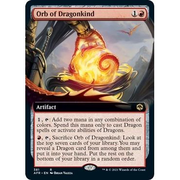 Image for Orb of Dragonkind (Extended Art) (381) (AFR) - Magic: The Gathering