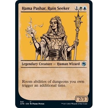 Image for Hama Pashar, Ruin Seeker (Showcase) (341) (AFR) - Magic: The Gathering