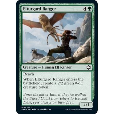 Image for Elturgard Ranger (182) (AFR) - Magic: The Gathering