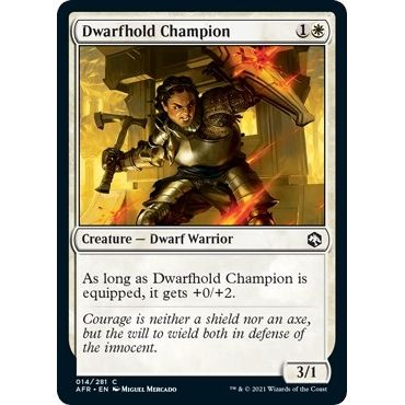 Image for Dwarfhold Champion (14) (AFR) - Magic: The Gathering