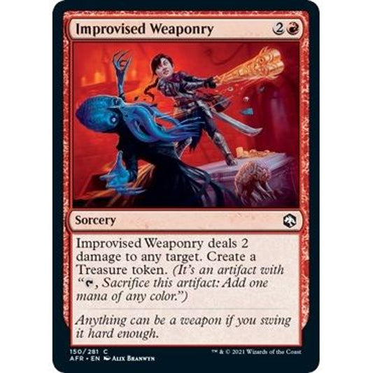 Image for Improvised Weaponry (150) (AFR) - Magic: The Gathering