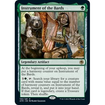 Image for Instrument of the Bards (190) (AFR) - Magic: The Gathering