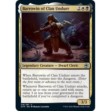 Image for Barrowin of Clan Undurr (218) (AFR) - Magic: The Gathering