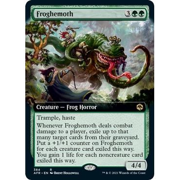 Image for Froghemoth (Extended Art) (384) (AFR) - Magic: The Gathering
