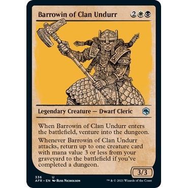 Image for Barrowin of Clan Undurr (Showcase) (336) (AFR) - Magic: The Gathering