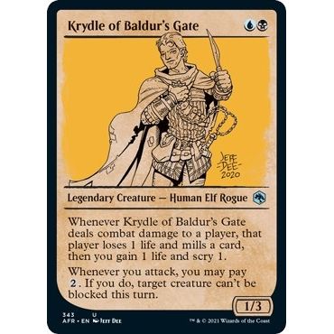 Image for Krydle of Baldur's Gate (Showcase) (343) (AFR) - Magic: The Gathering