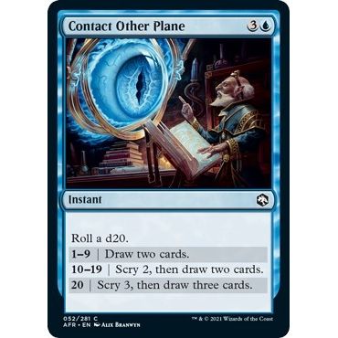 Image for Contact Other Plane (52) (AFR) - Magic: The Gathering