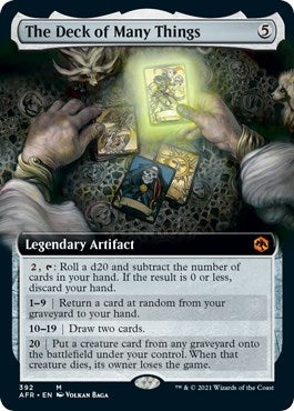 Image for The Deck of Many Things (Extended Art) (392) - Magic: The Gathering