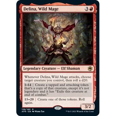 Image for Delina, Wild Mage (138) (AFR) - Magic: The Gathering