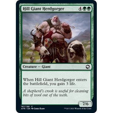 Image for Hill Giant Herdgorger (187) (AFR) - Magic: The Gathering