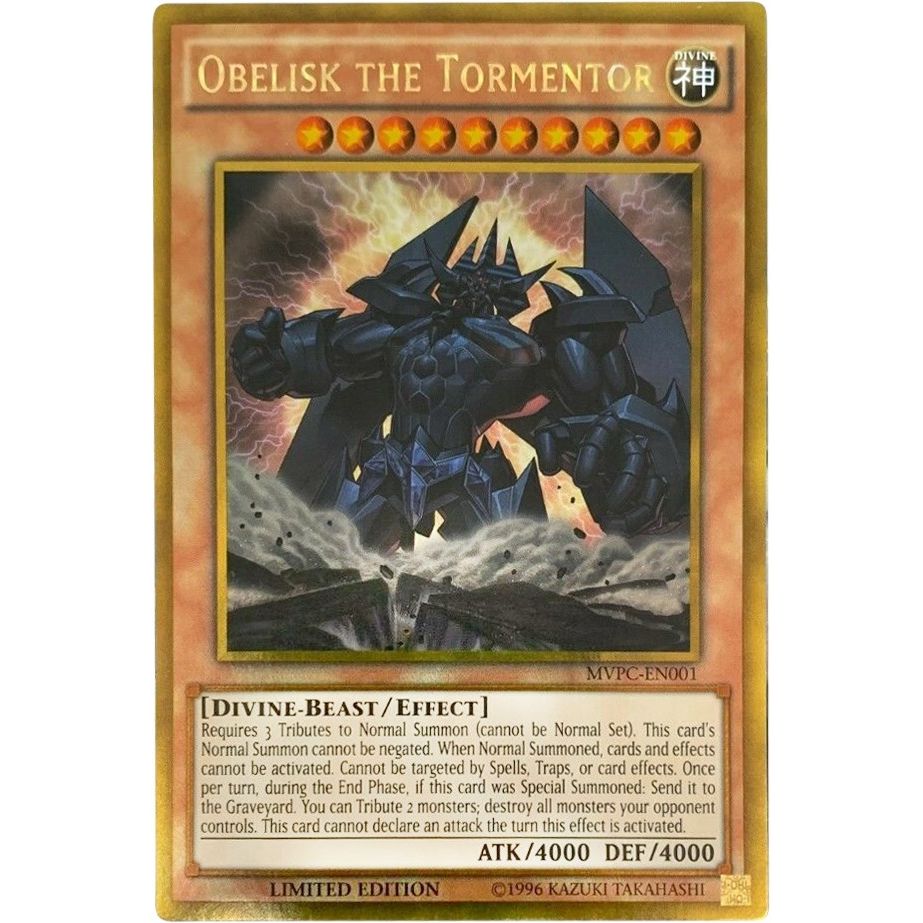 Image for Obelisk the Tormentor (Blu-Ray DVD Promo) (MVPC-EN001) (MVP1-ENG) - YuGiOh