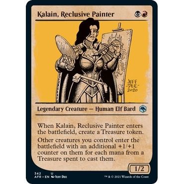 Image for Kalain, Reclusive Painter (Showcase) (342) (AFR) - Magic: The Gathering