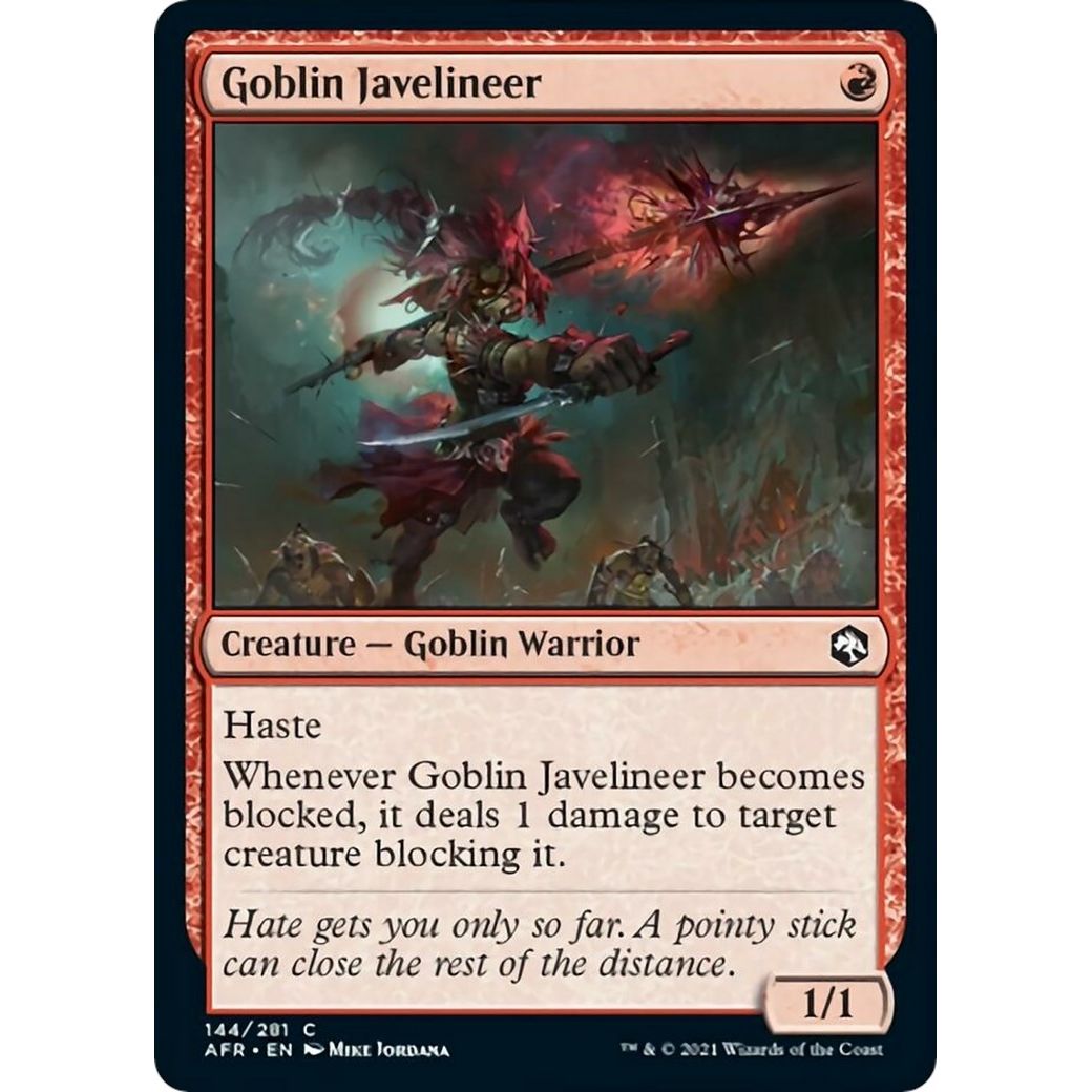 Image for Goblin Javelineer (144) (AFR) - Magic: The Gathering