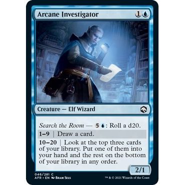Image for Arcane Investigator (46) (AFR) - Magic: The Gathering