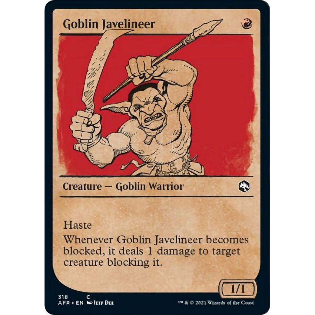 Image for Goblin Javelineer (Showcase) (318) (AFR) - Magic: The Gathering