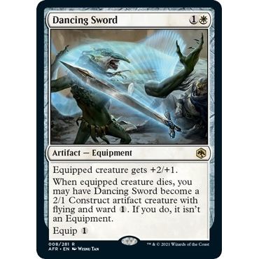Image for Dancing Sword (8) (AFR) - Magic: The Gathering