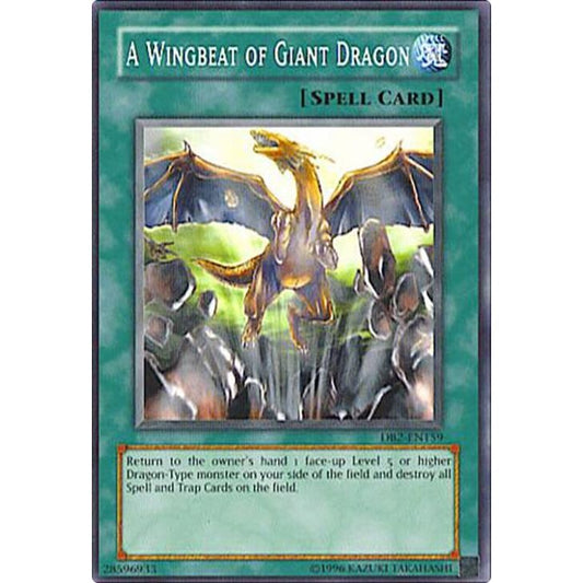 Image for A Wingbeat of Giant Dragon (DB2-EN159) (DB2) - YuGiOh