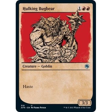 Image for Hulking Bugbear (Showcase) (319) (AFR) - Magic: The Gathering