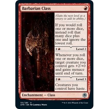 Image for Barbarian Class (131) (AFR) - Magic: The Gathering