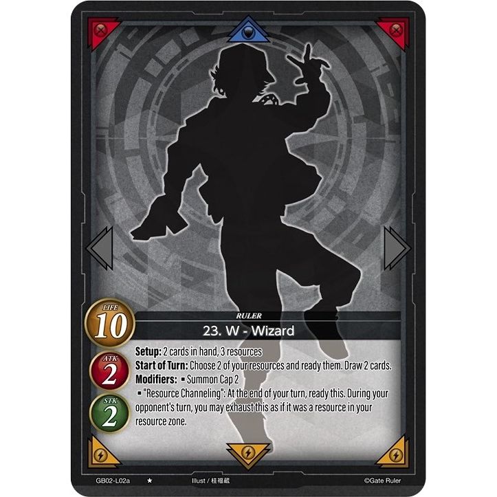 Image for 23. W - Wizard (A) (GB02-L02a) (GB02) - Gate Ruler