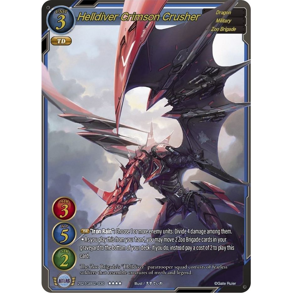 Image for Helldiver Crimson Crusher (2021GB02-030) (GB02) - Gate Ruler