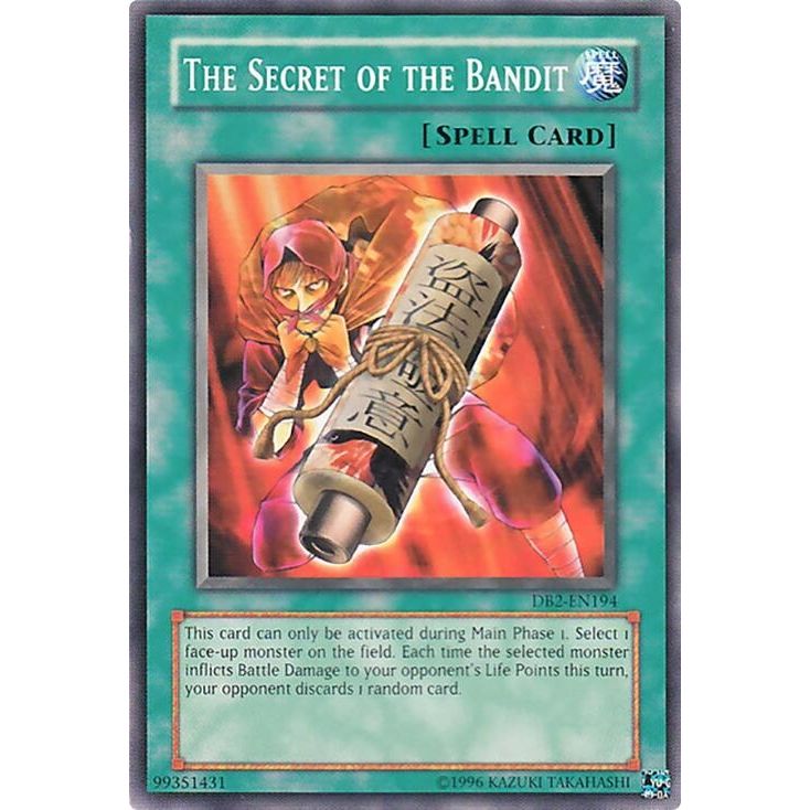 Image for The Secret of the Bandit (DB2-EN194) (DB2) - YuGiOh
