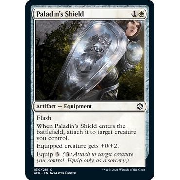 Image for Paladin's Shield (30) (AFR) - Magic: The Gathering