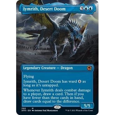 Image for Iymrith, Desert Doom (Borderless) (290) (AFR) - Magic: The Gathering