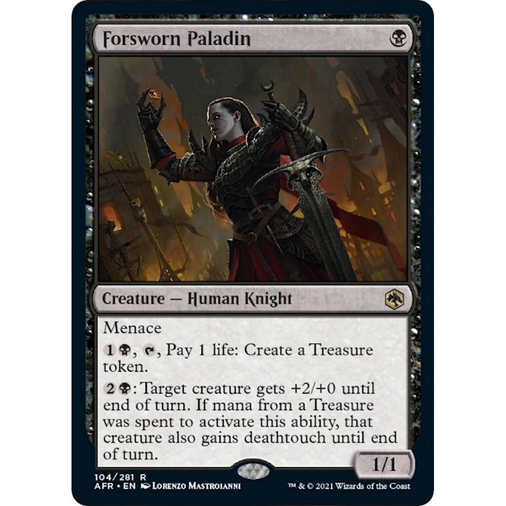 Image for Forsworn Paladin (104) (AFR) - Magic: The Gathering