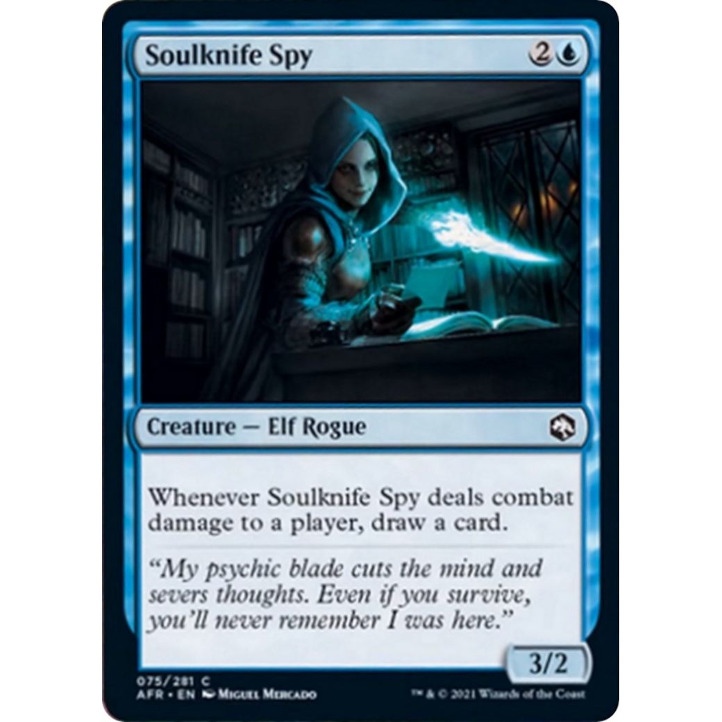 Image for Soulknife Spy (75) (AFR) - Magic: The Gathering