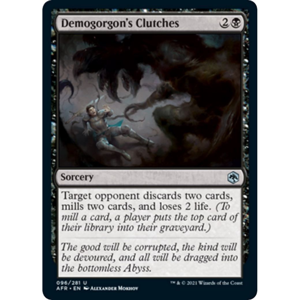 Image for Demogorgon's Clutches (96) (AFR) - Magic: The Gathering
