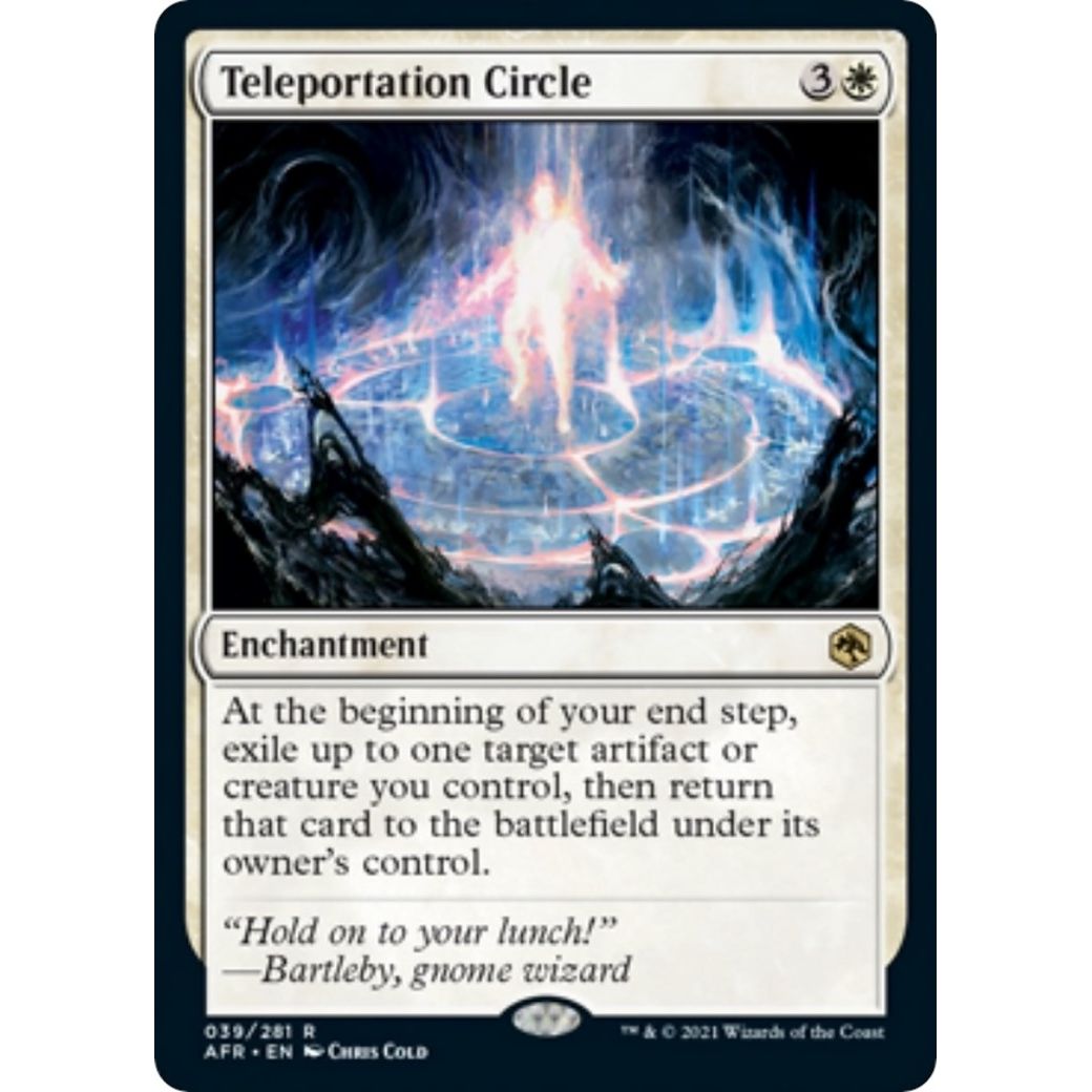 Image for Teleportation Circle (39) (AFR) - Magic: The Gathering
