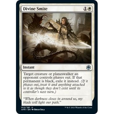 Image for Divine Smite (12) (AFR) - Magic: The Gathering