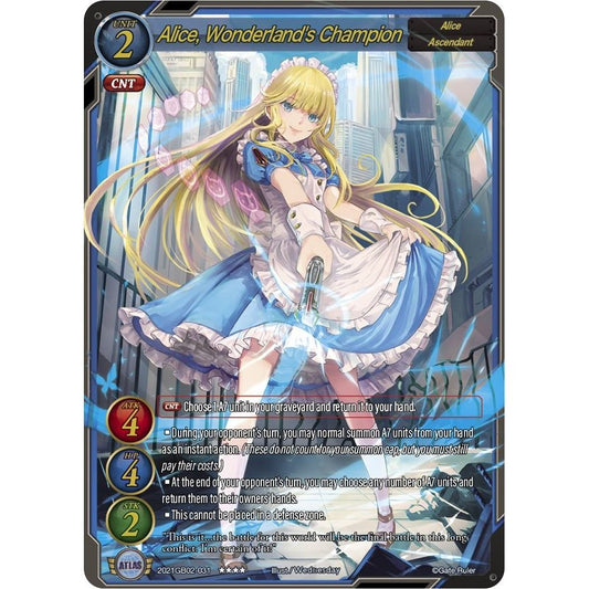 Image for Alice, Wonderland's Champion (2021GB02-031) (GB02) - Gate Ruler