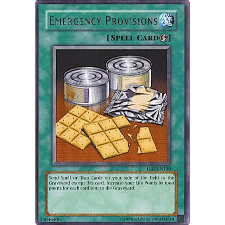 Image for Emergency Provisions (DB2-EN150) (DB2) - YuGiOh