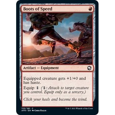Image for Boots of Speed (133) (AFR) - Magic: The Gathering