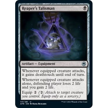 Image for Reaper's Talisman (117) (AFR) - Magic: The Gathering