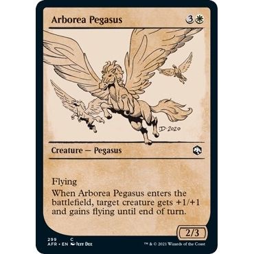 Image for Arborea Pegasus (Showcase) (299) (AFR) - Magic: The Gathering