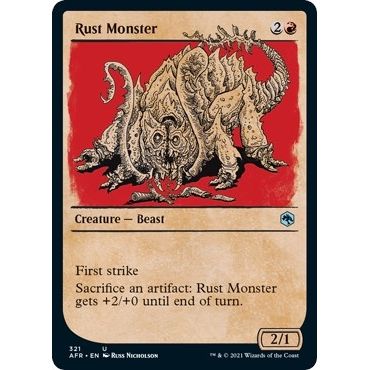 Image for Rust Monster (Showcase) (321) (AFR) - Magic: The Gathering