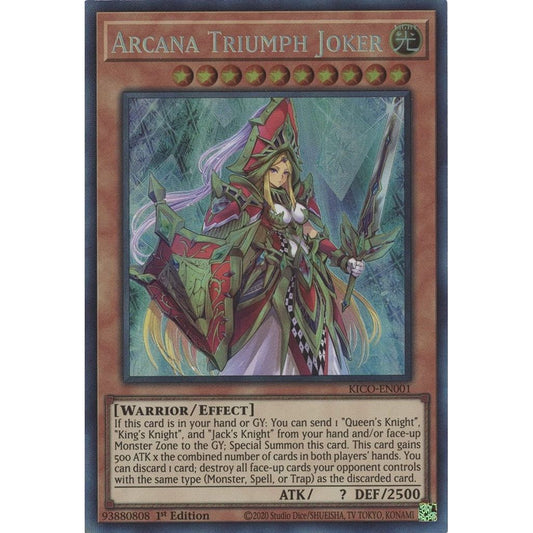 Image for Arcana Triumph Joker (CR) (KICO-EN001) (KICO) - YuGiOh