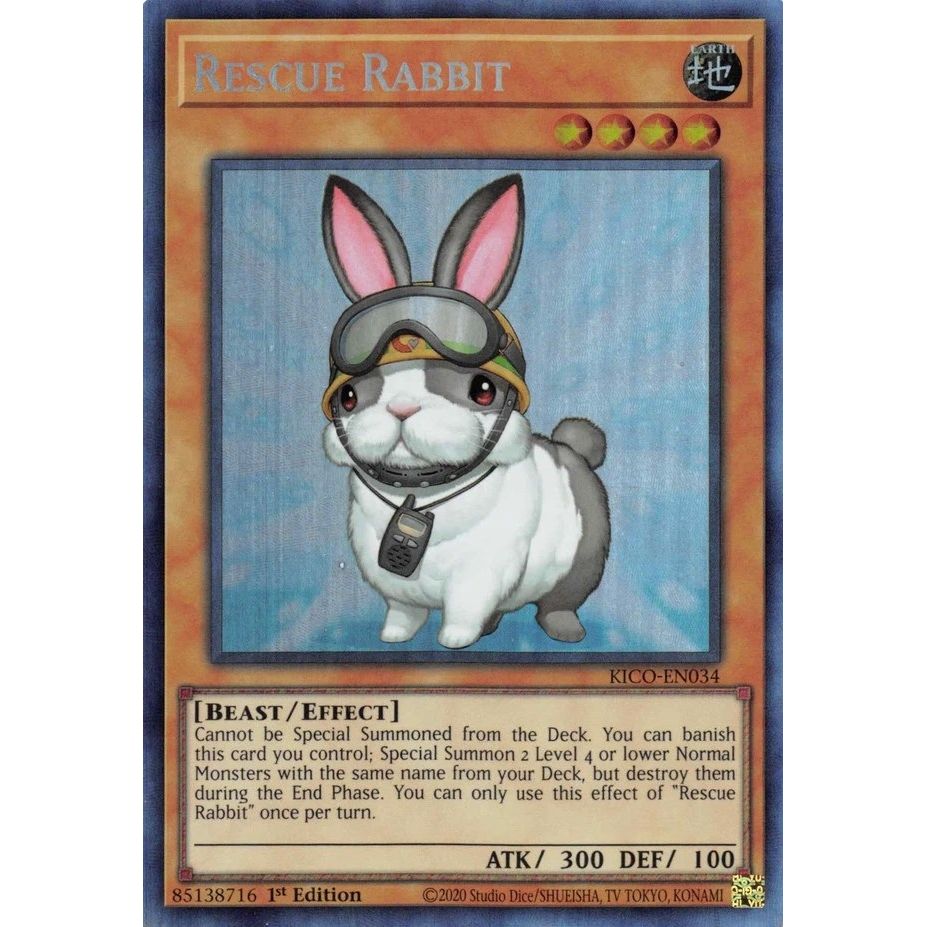 Image for Rescue Rabbit (CR) (KICO-EN034) (KICO) - YuGiOh