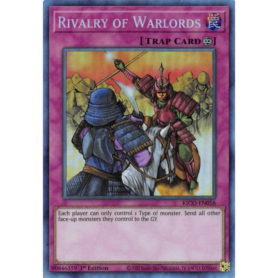 Image for Rivalry of Warlords (CR) (KICO-EN058) (KICO) - YuGiOh