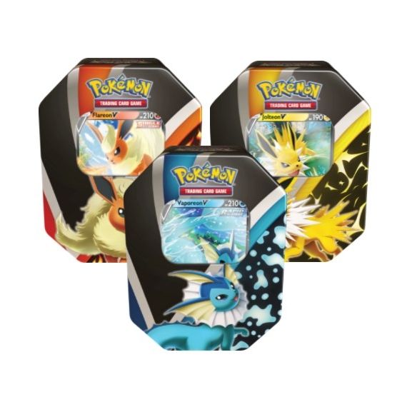 Image for Eevee Evolutions Tin [Set of 3] - Pokemon