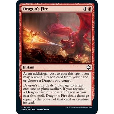 Image for Dragon's Fire (139) (AFR) - Magic: The Gathering