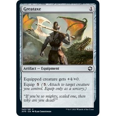 Image for Greataxe (245) (AFR) - Magic: The Gathering