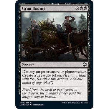 Image for Grim Bounty (106) (AFR) - Magic: The Gathering