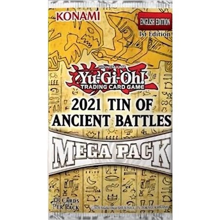 Image for 2021 Tin of Ancient Battles Mega Pack - YuGiOh