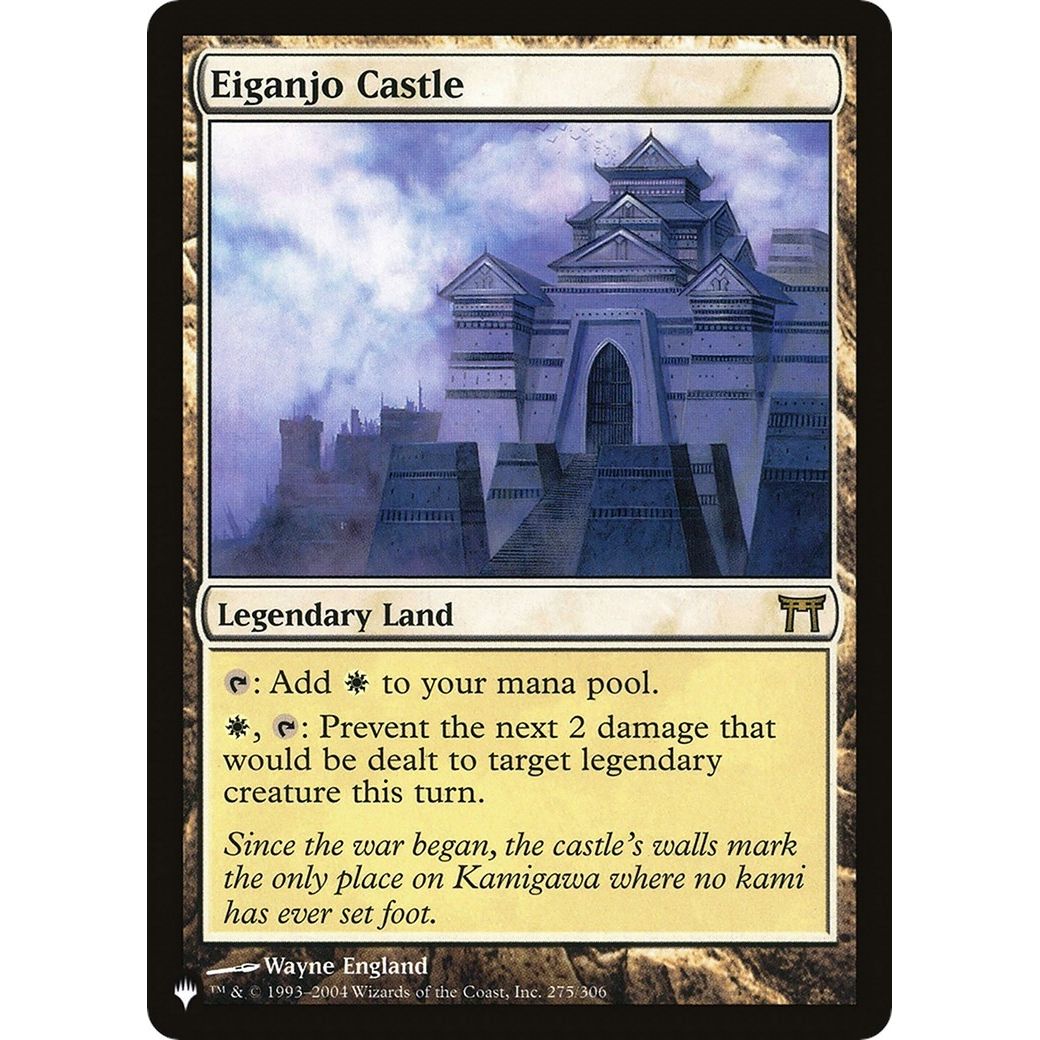 Image for Eiganjo Castle (275/306) (LIST) - Magic: The Gathering