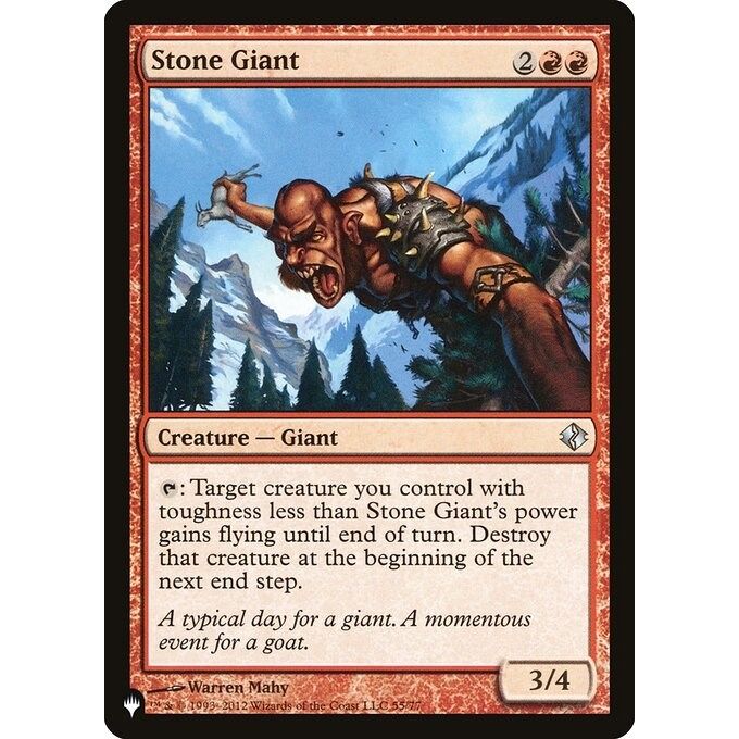 Image for Stone Giant (55/77) (LIST) - Magic: The Gathering